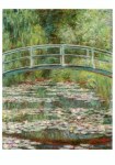 Monet Claude; Brücke über einen Seerosenteich , 1899